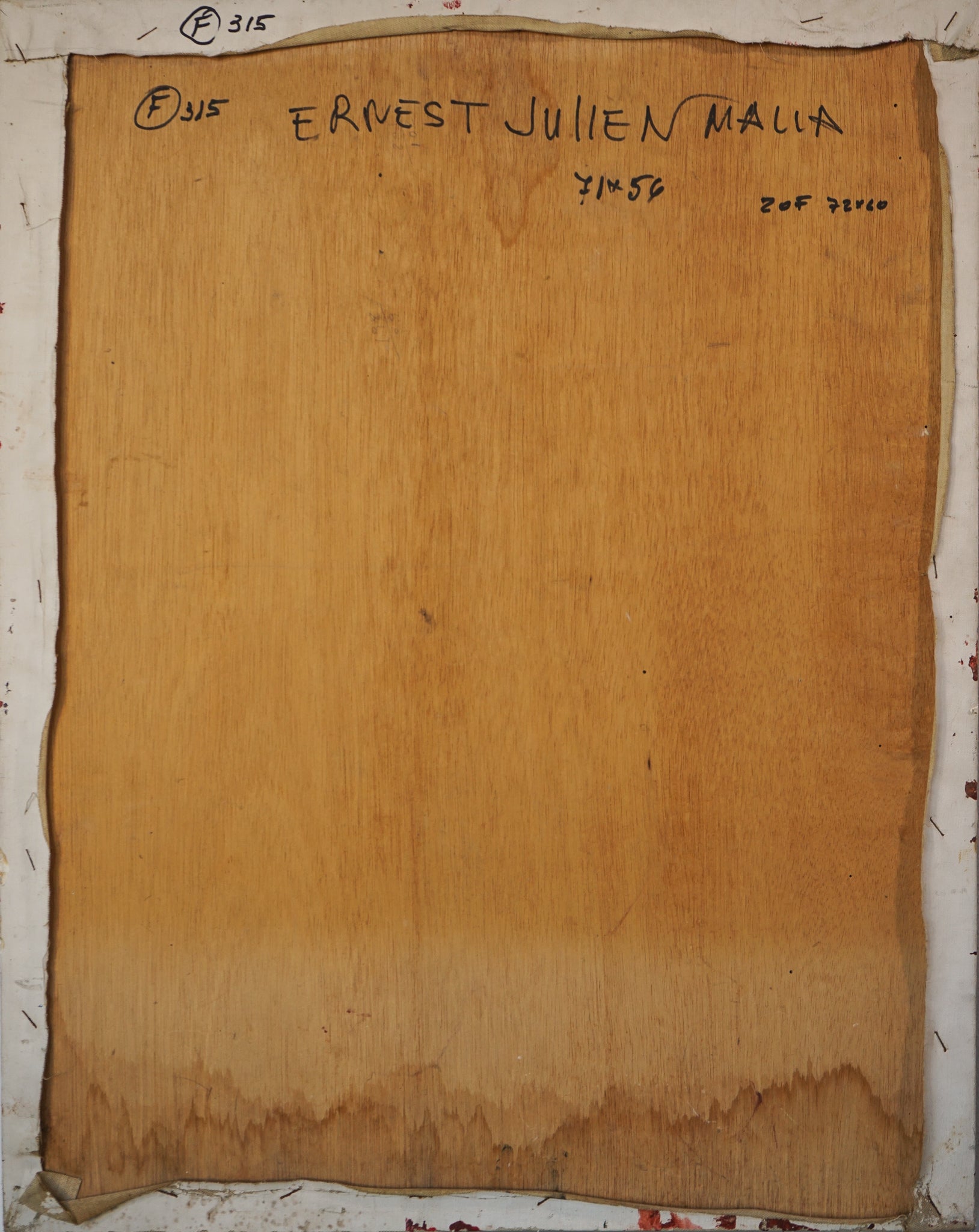 Artwork by Ernest Julien Malla, Still Life, Made of Oil on board 