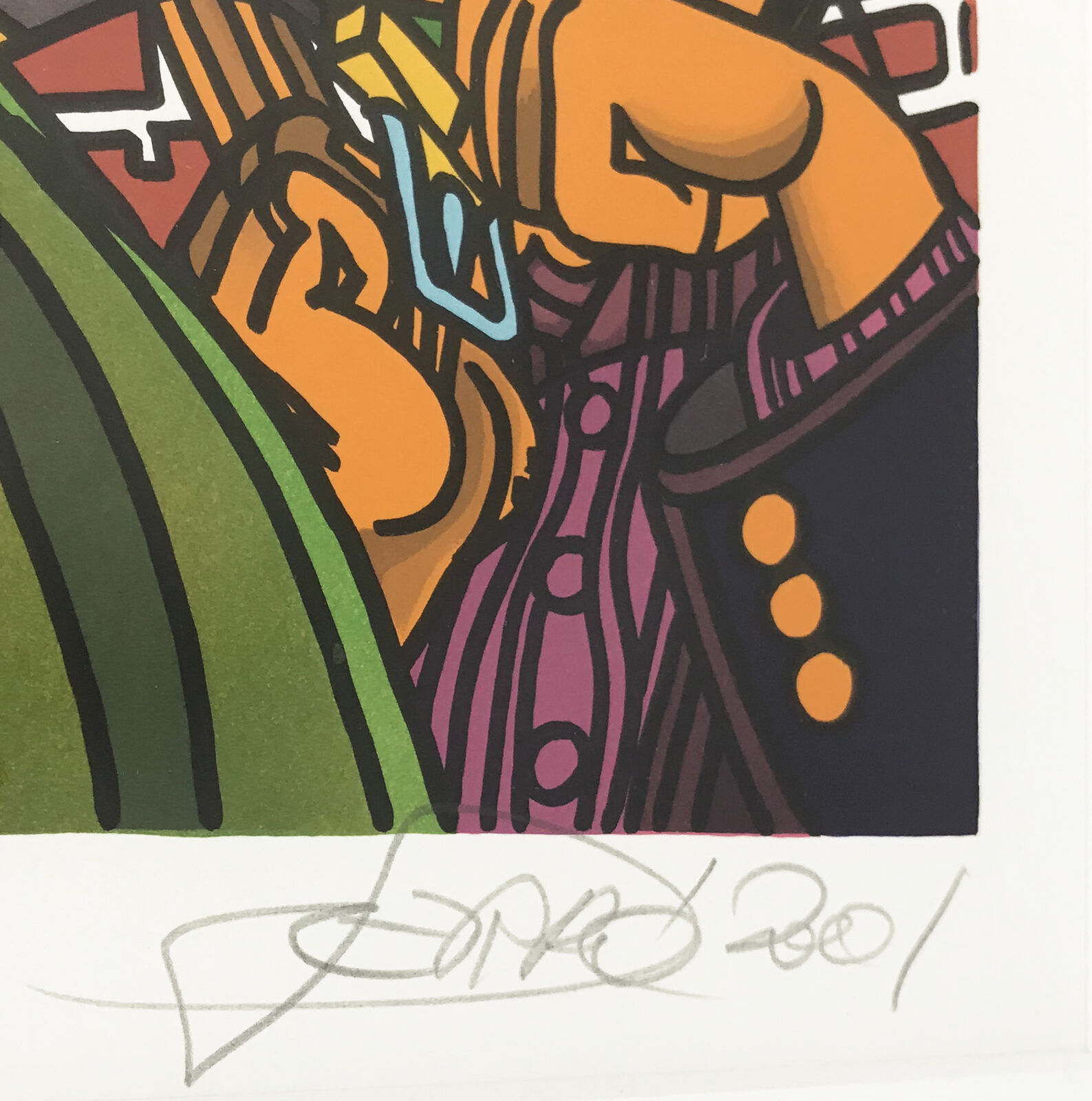 Artwork by Gudmundur Gudmundsson, CATWOMAN, Made of Lithograph 