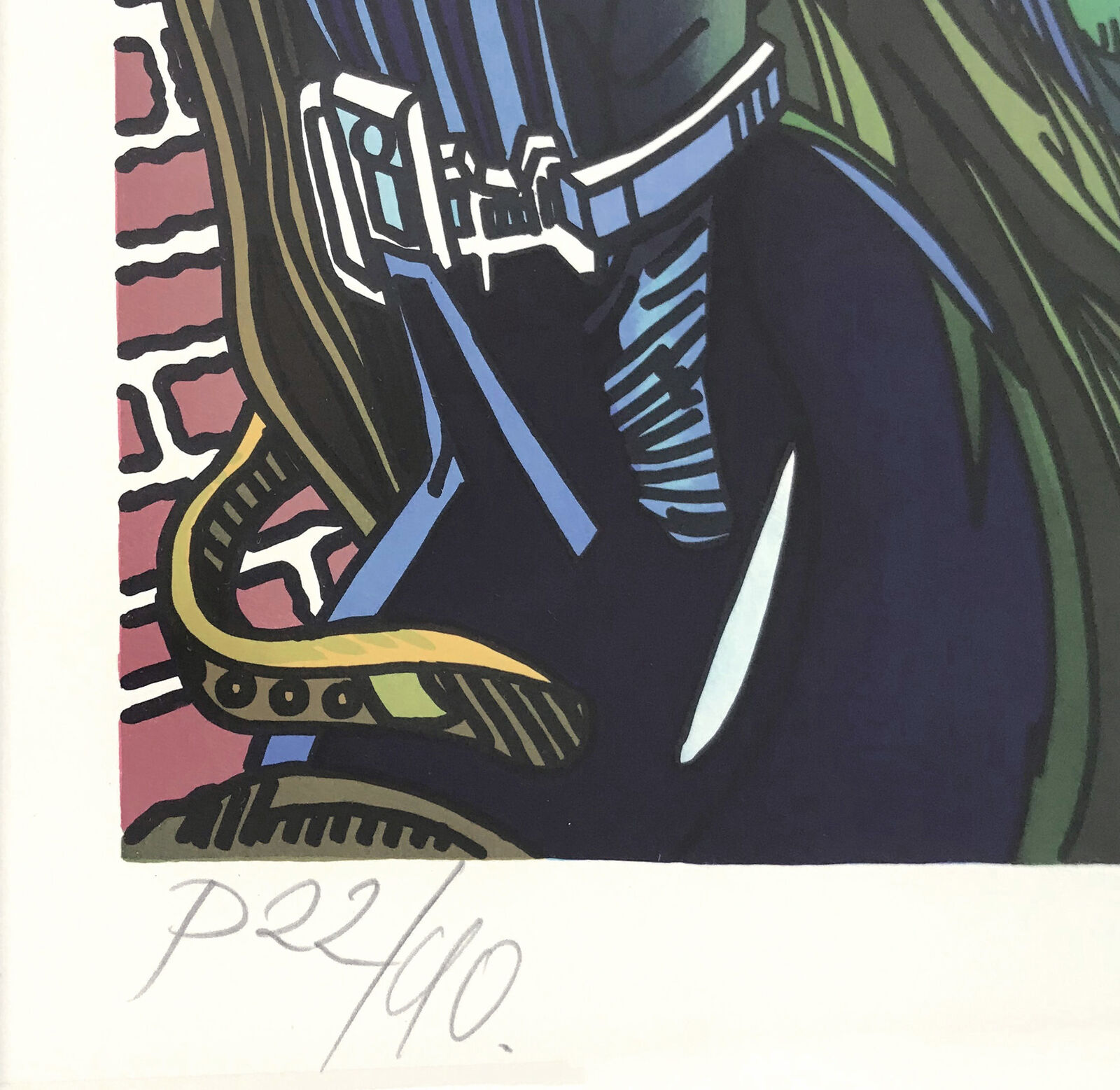 Artwork by Gudmundur Gudmundsson, CATWOMAN, Made of Lithograph 