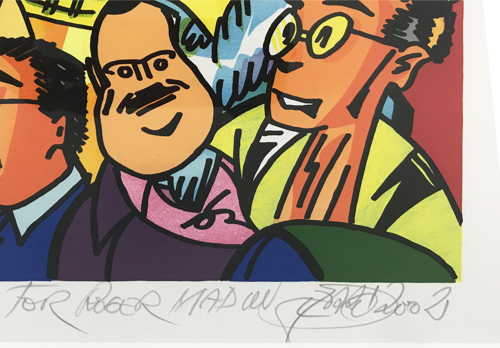 Artwork by Gudmundur Gudmundsson, HOMAGE TO FEDERICO GARCIA LORCA, Made of Lithograph 