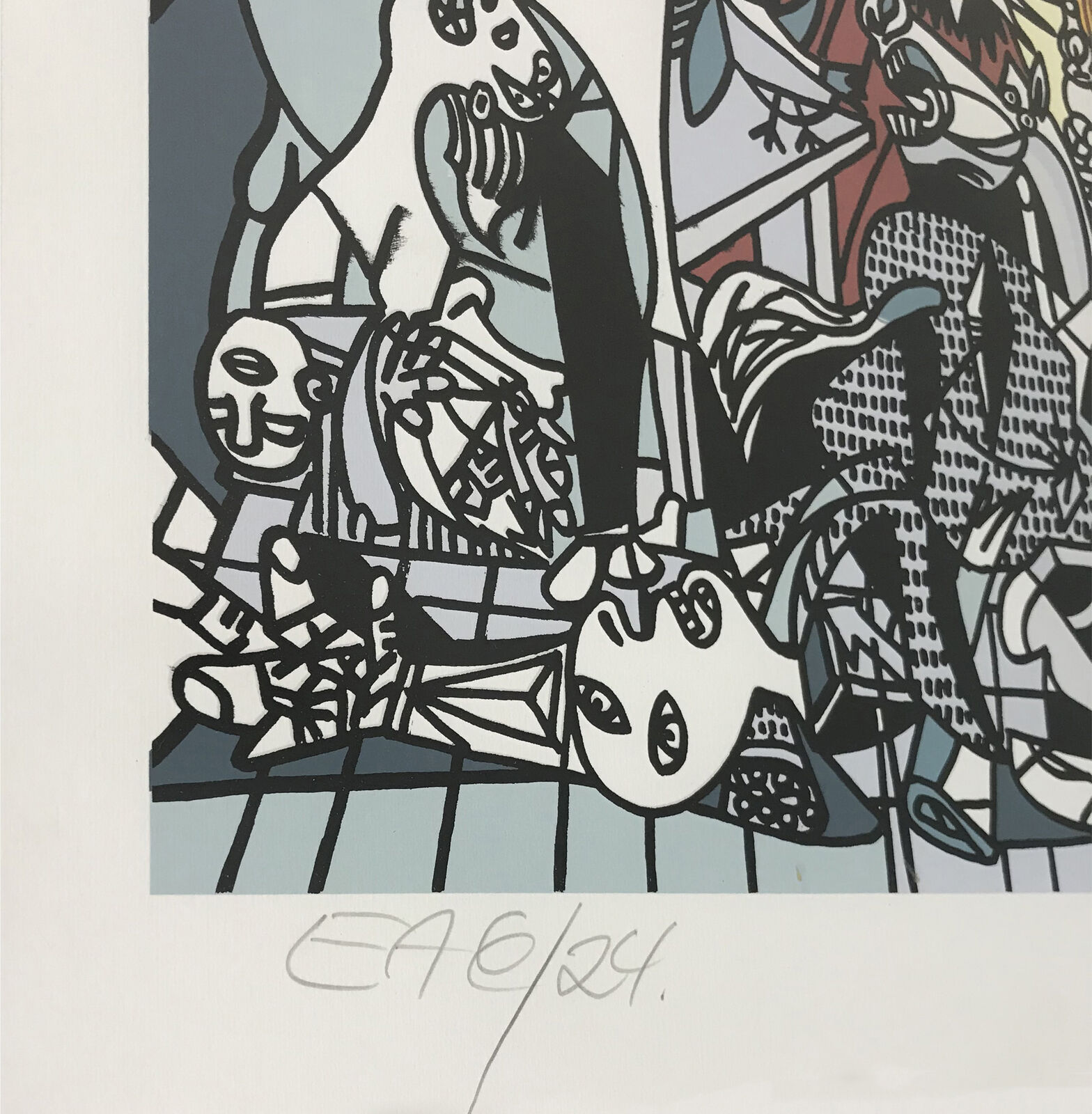 Artwork by Gudmundur Gudmundsson, MISS AMERICA, Made of Screen Print 