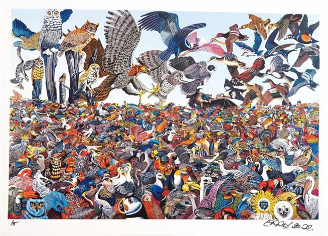 Oiseaux by Gudmundur Gudmundsson, 2020