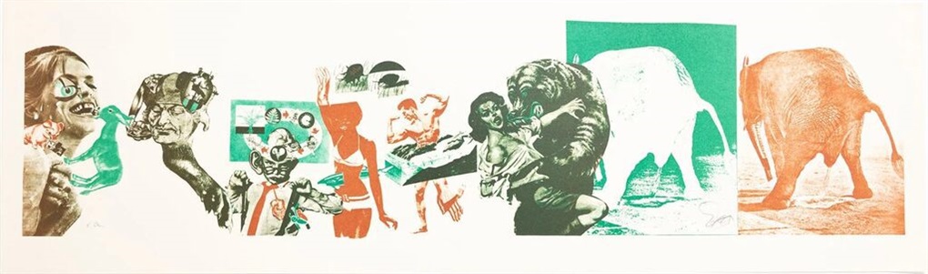 Sans titre, 1967 (Elephants) by Gudmundur Gudmundsson, 1967