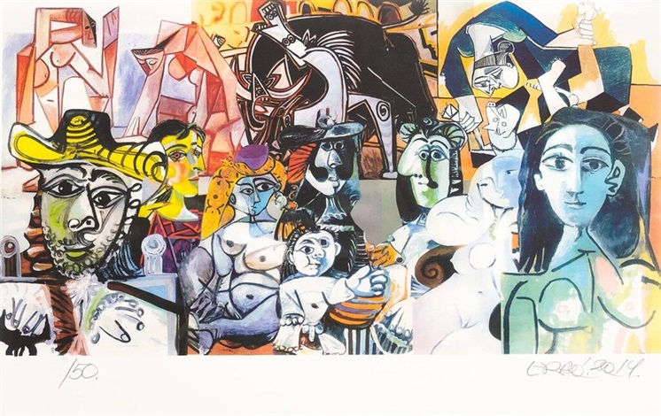 Sans titre (4) (Picasso) by Gudmundur Gudmundsson, 2014