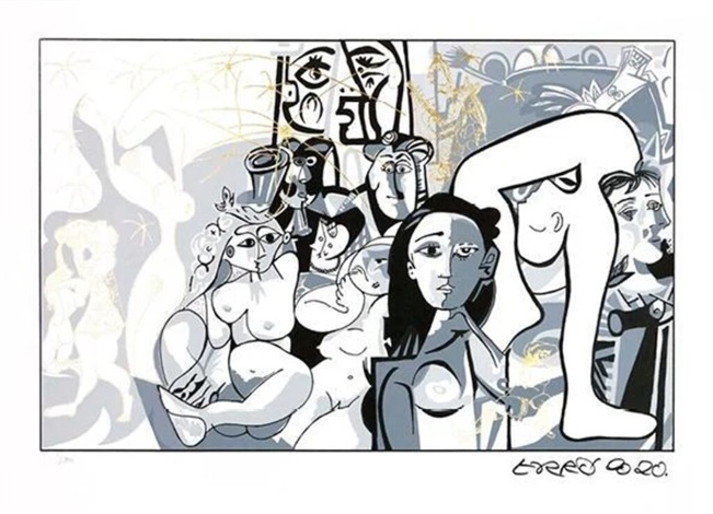 Sans Titre (Picasso) by Gudmundur Gudmundsson, 2020