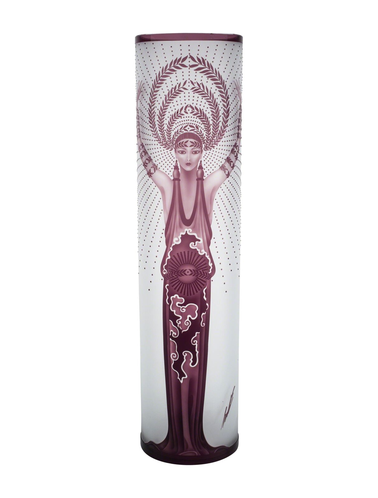Artwork by Erté, DIANA, Made of Glass 