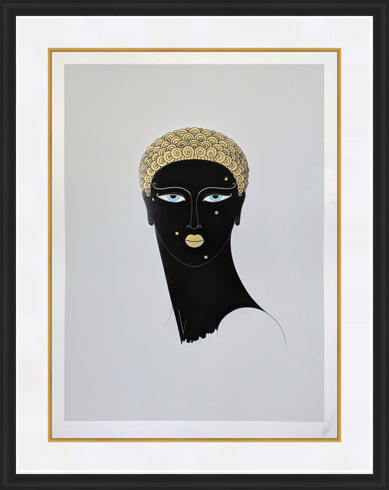 QUEEN OF SHEBA by Erté, 1980
