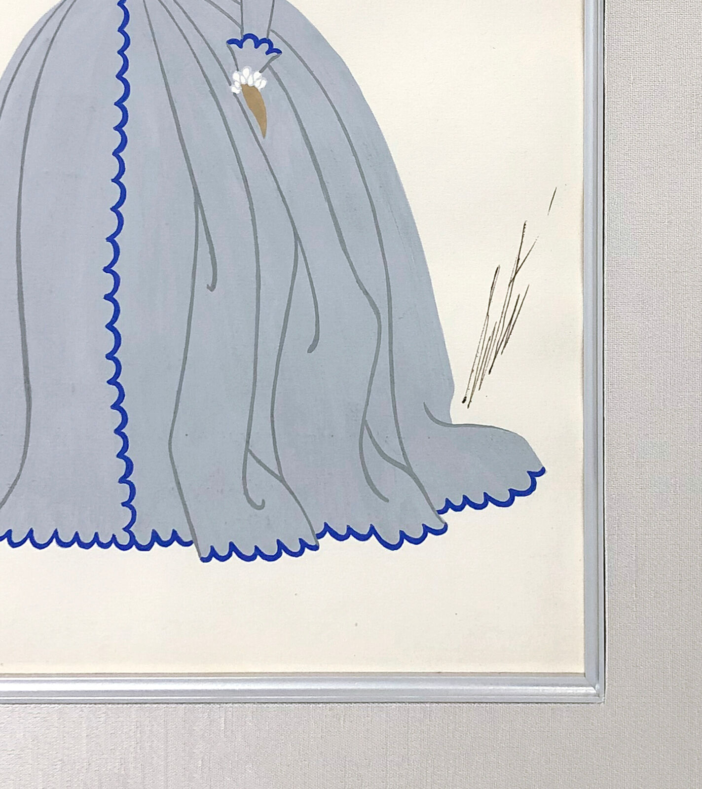 Artwork by Erté, Cosi Fan Tutte Fleurdelise (original gouache on paper), Made of Gouache On Paper 