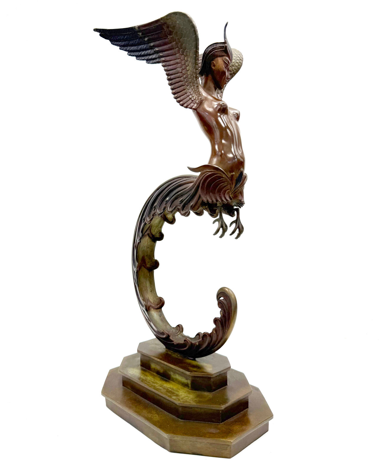 Artwork by Erté, Firebird (bronze sculpture), Made of Bronze 