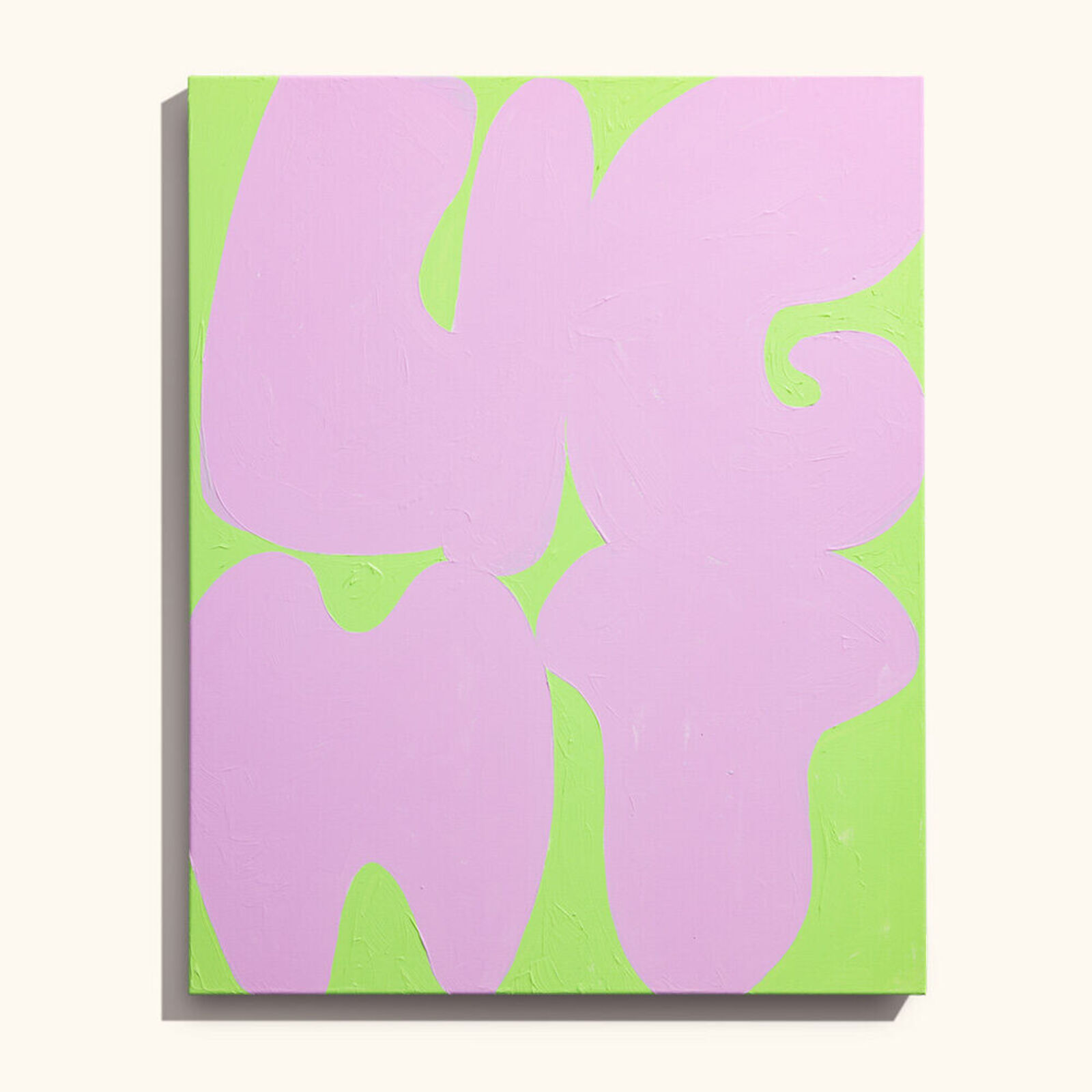 Artwork by Erwin Wurm, Shine, Light, Wobbly and Melt (Flat Sculpture) - Set of 4, Made of Relief print on canvas 