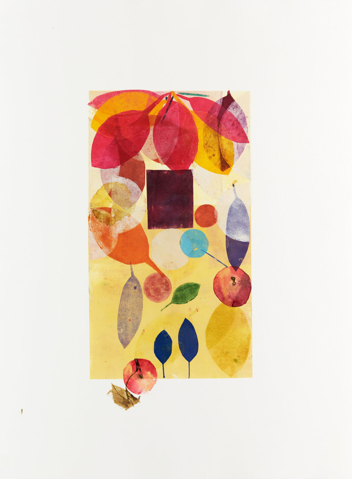Apples and Leaves by Eunju Kang, 2023