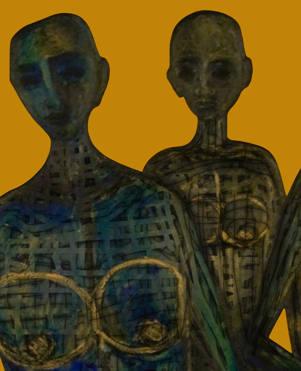 Les Trois Grâces by Evelyne Huet, 2015