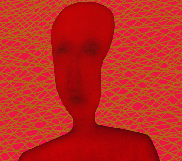 Marie de Nazareth dans sa Cuisine après L'Annonciation by Evelyne Huet, 2013