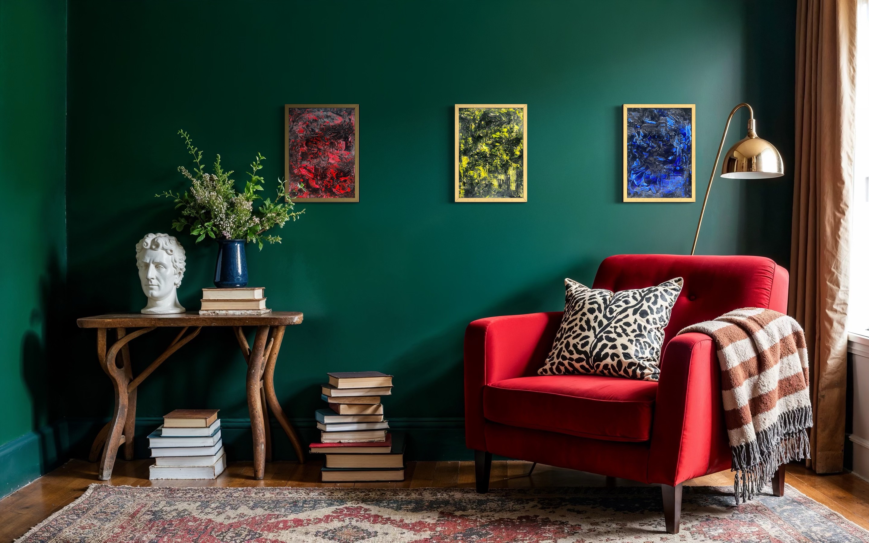 Triple-Color- Series Red by Fabia  Kleinpeter, 2025