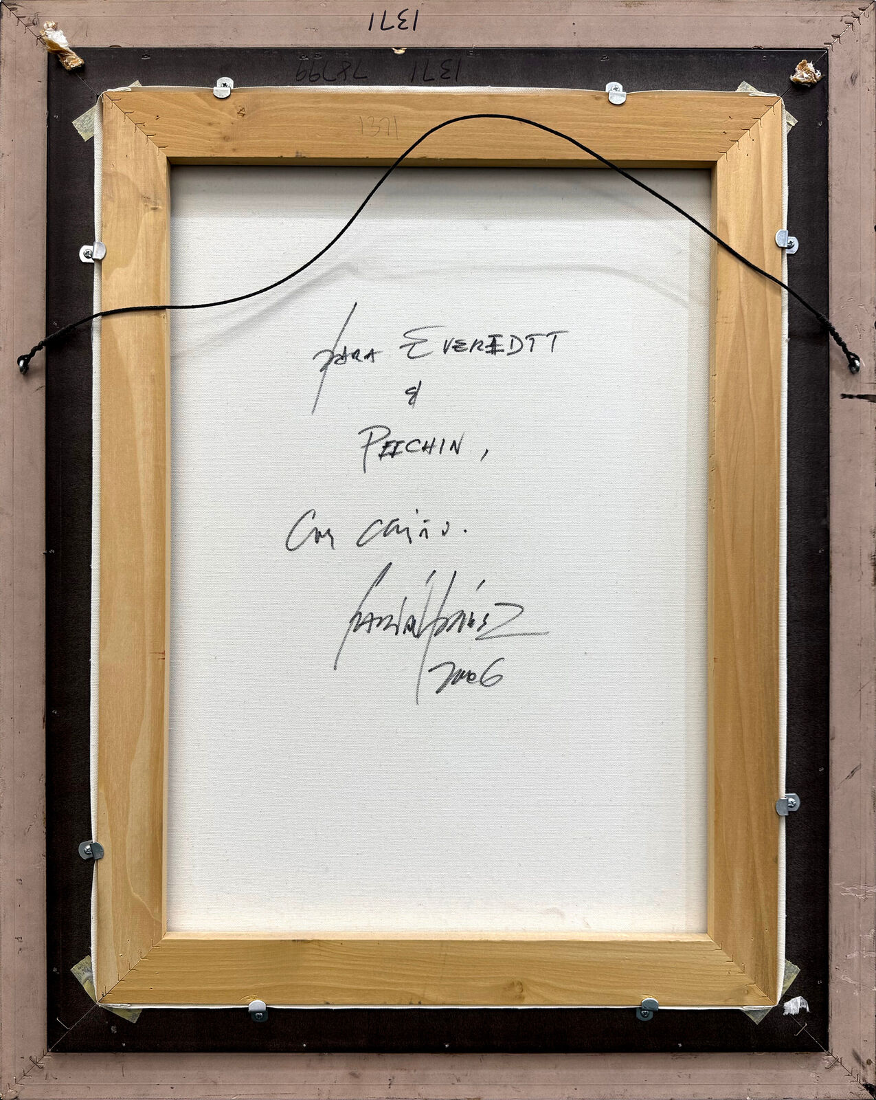 A painting of a woman sitting on a chair.