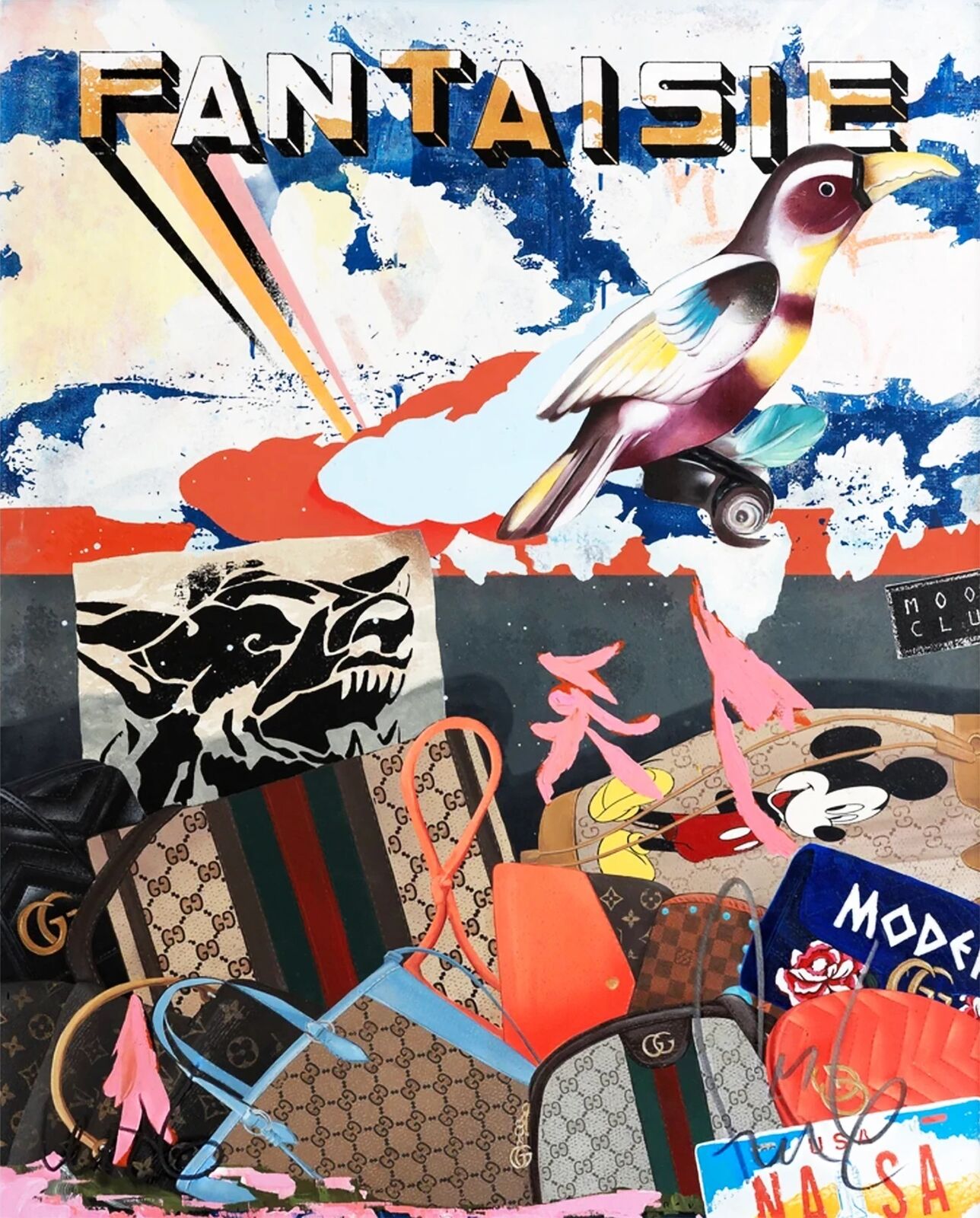 FANTAISIE by FAILE, 2021