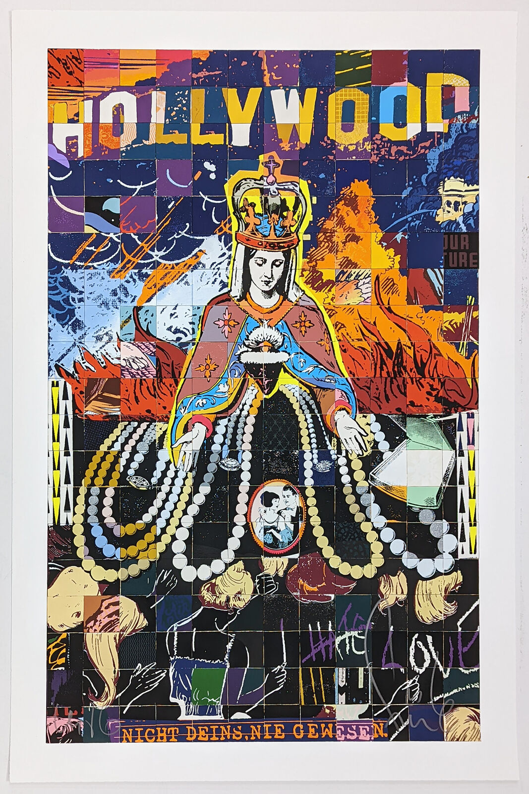 HOLLYWOOD NIGHTS by FAILE, 2021