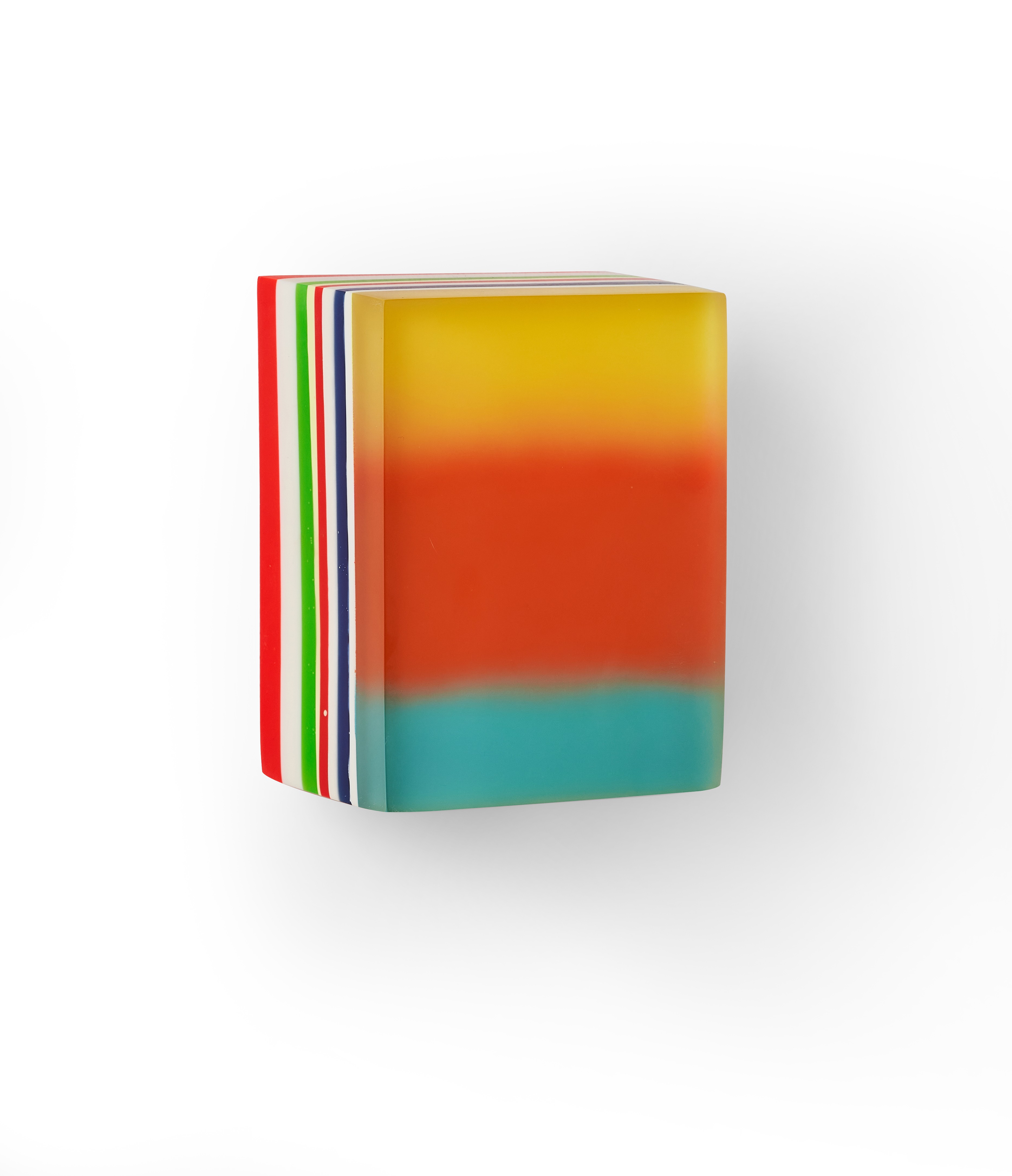 A stack of colorful books sitting on top of each other.