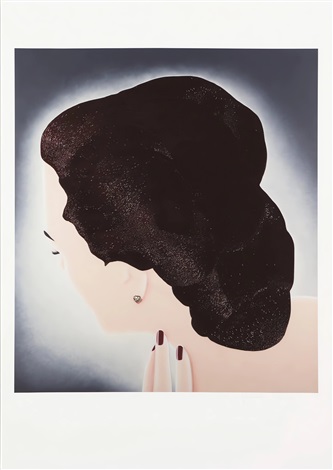 Artwork by Farhad Moshiri, Red Head, Made of Digital print on Fine art 100% cotton paper 