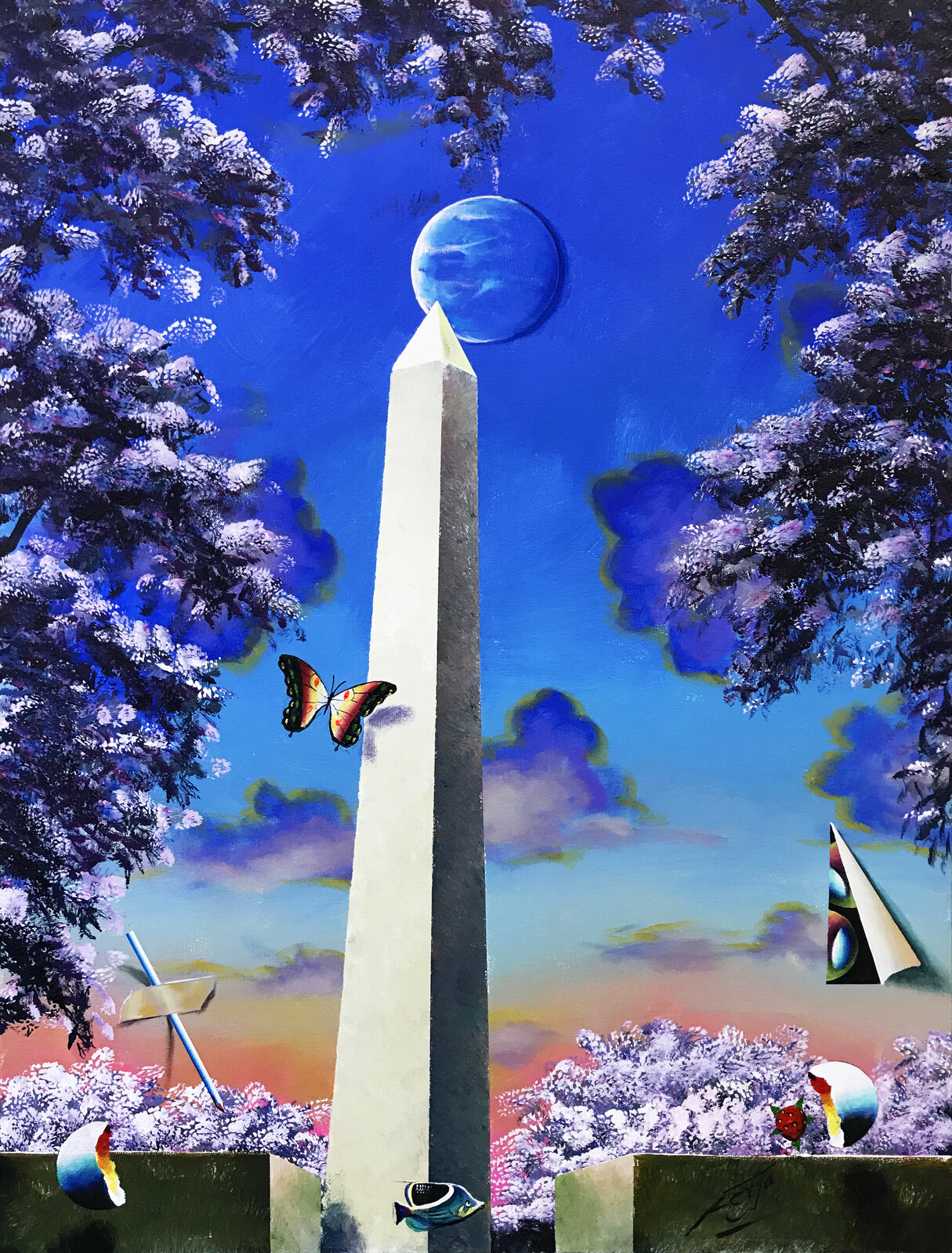 Washington Monument by Fernando de Jesus Oliveira, circa 2020