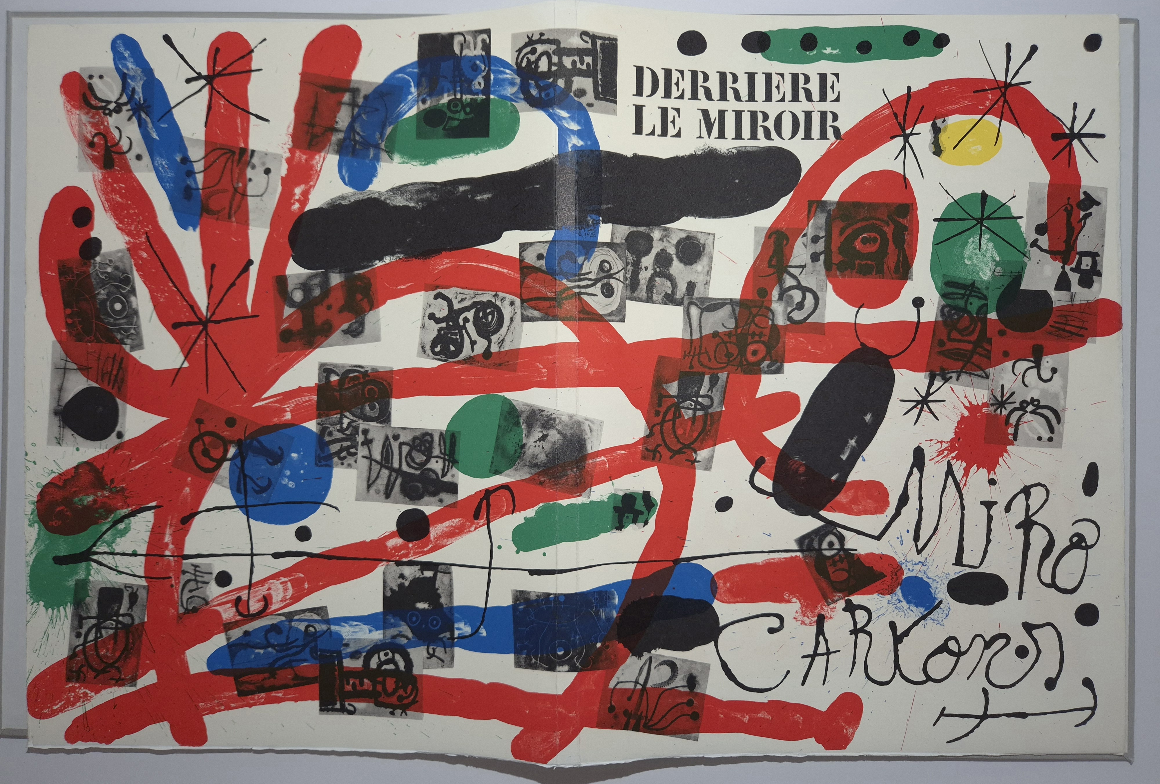 Peintures Sur Cartons, hand signed and numbered by Joan Miró, October 1965