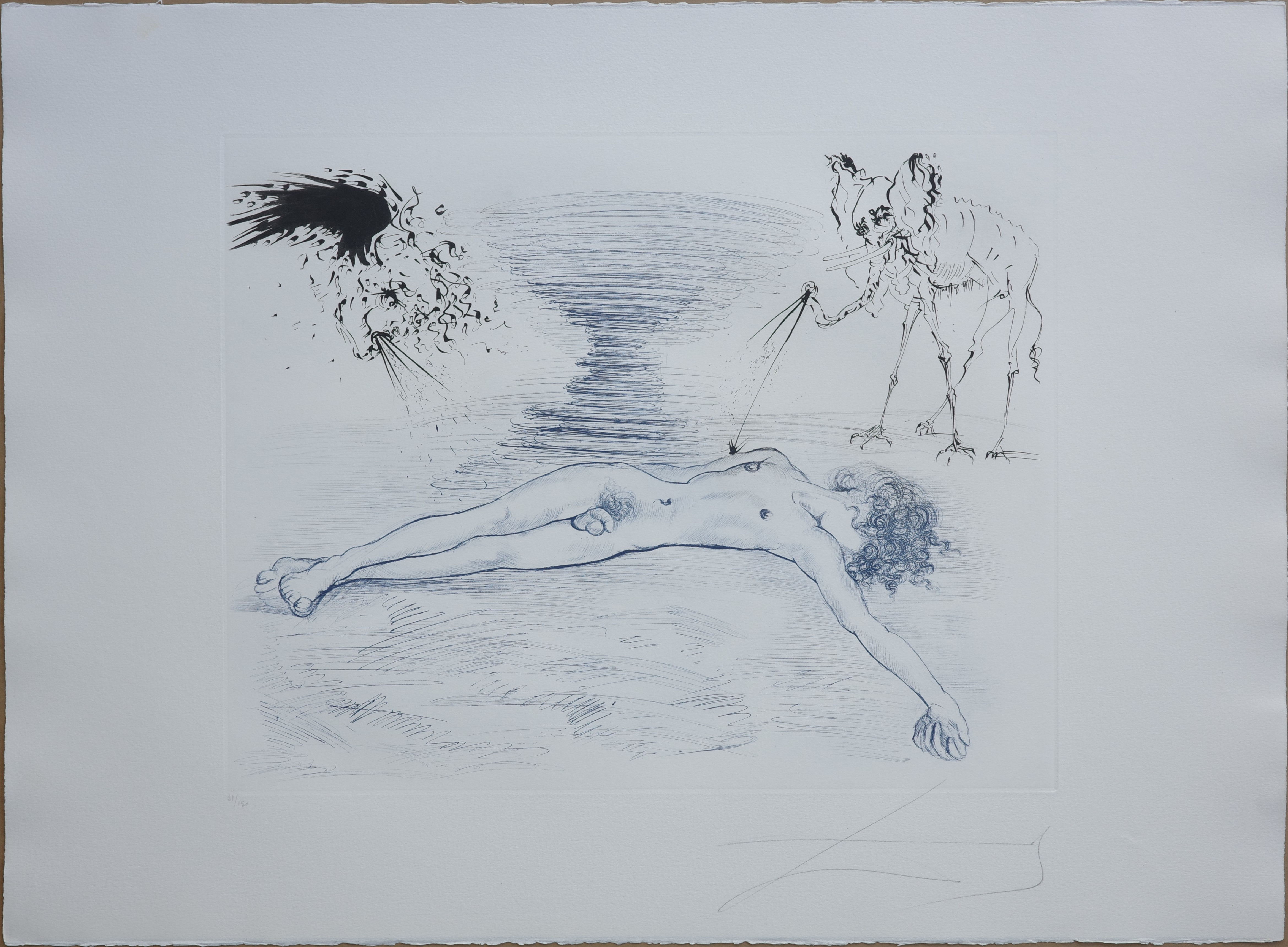 Hypnos by Salvador Dalí, 1960-1964