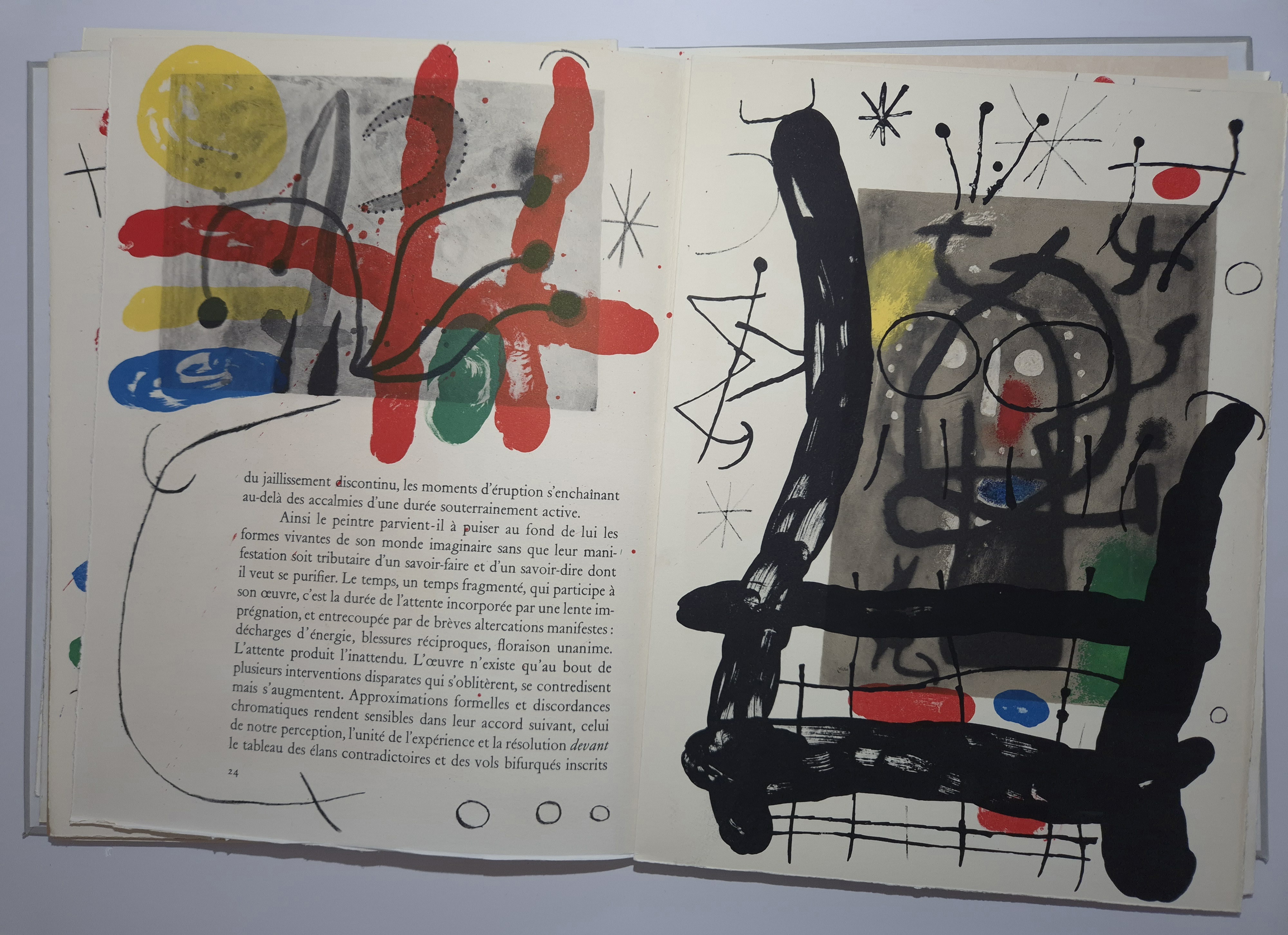 Peintures Sur Cartons, hand signed and numbered