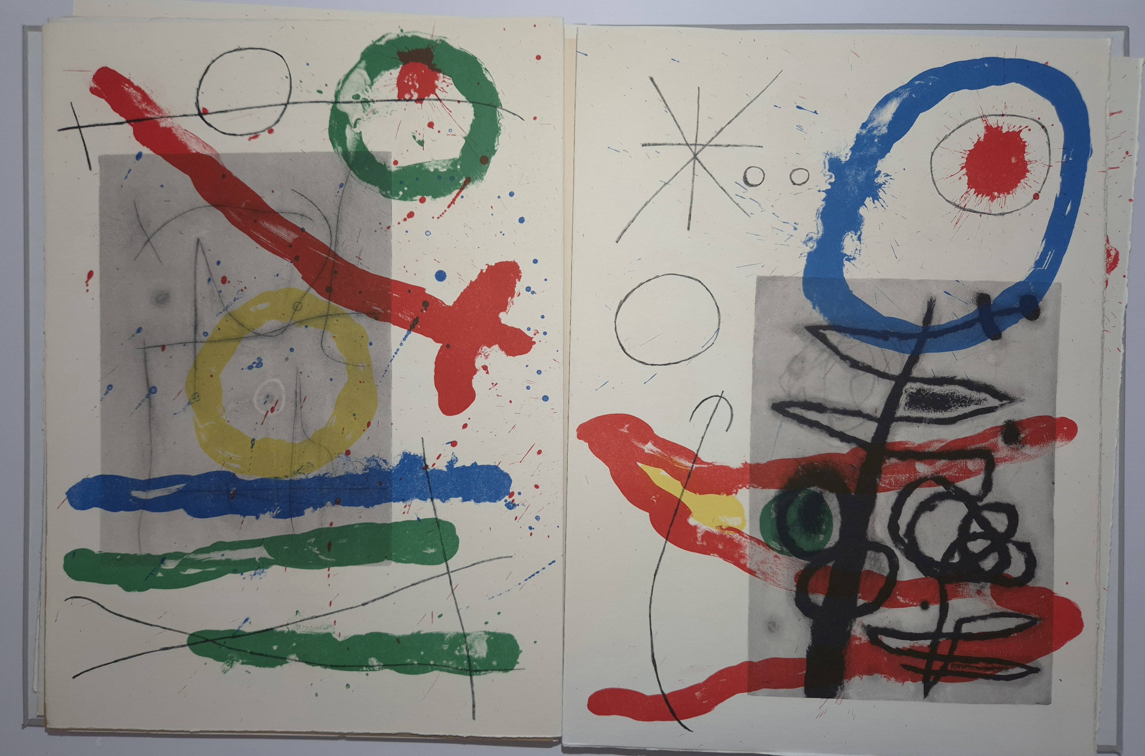 Peintures Sur Cartons, hand signed and numbered