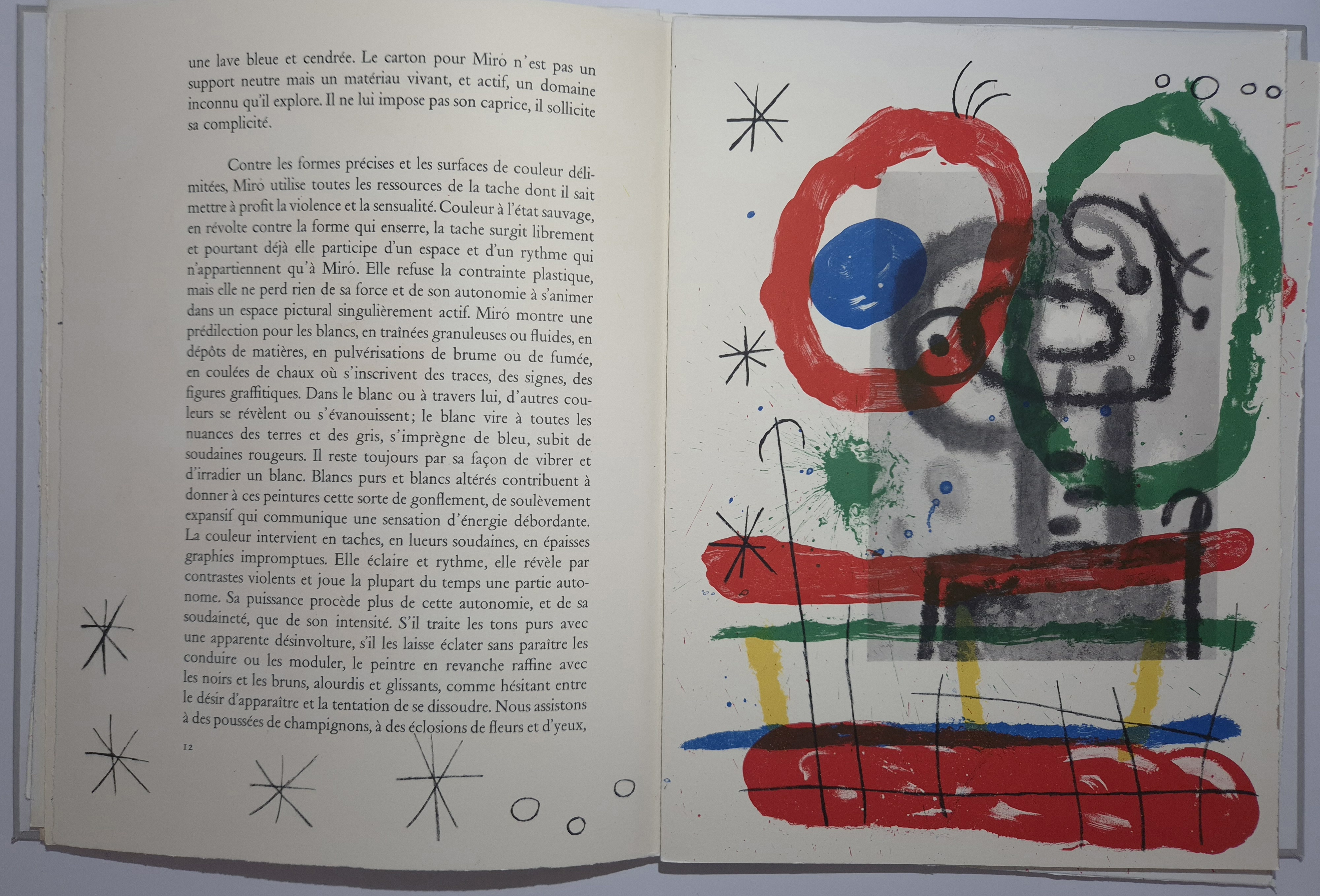 Peintures Sur Cartons, hand signed and numbered