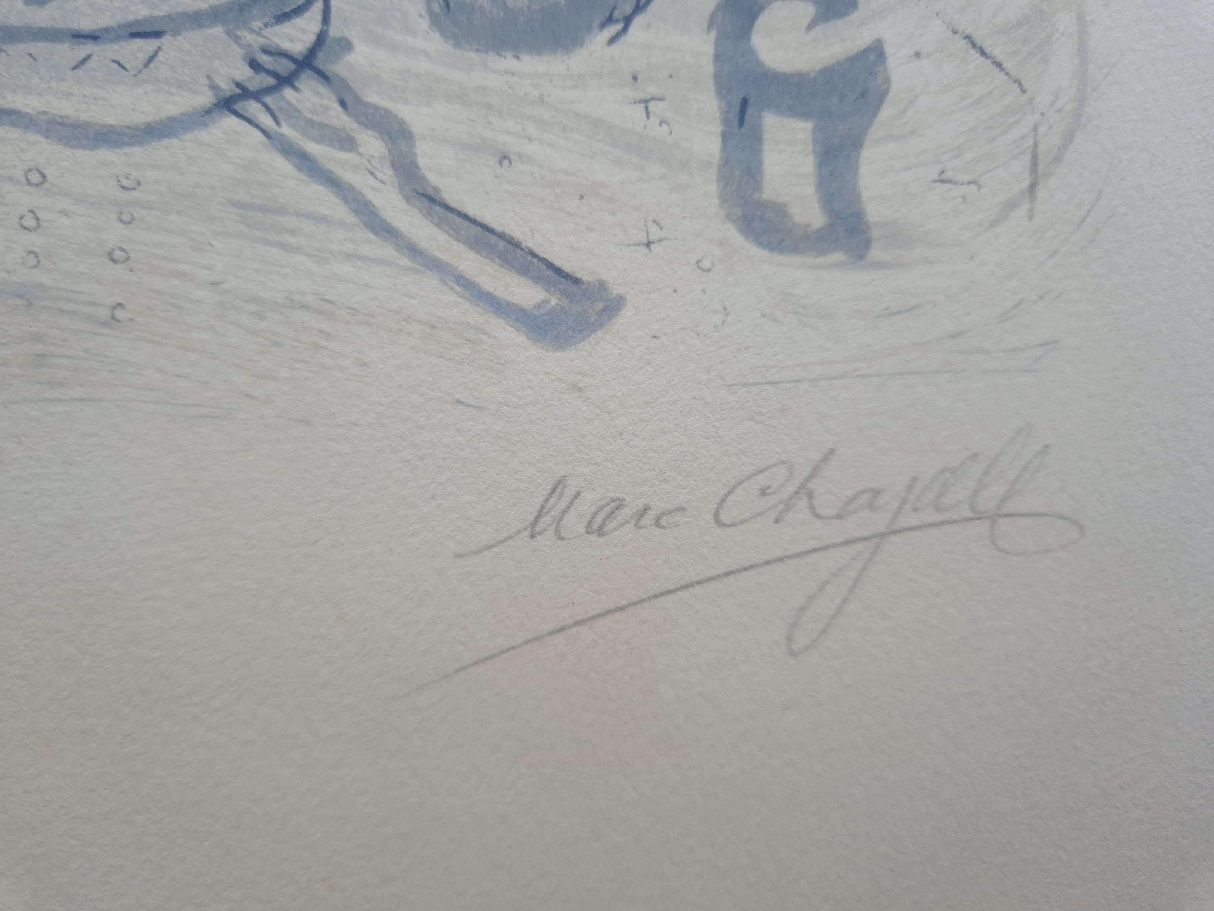 Nature morte bleue