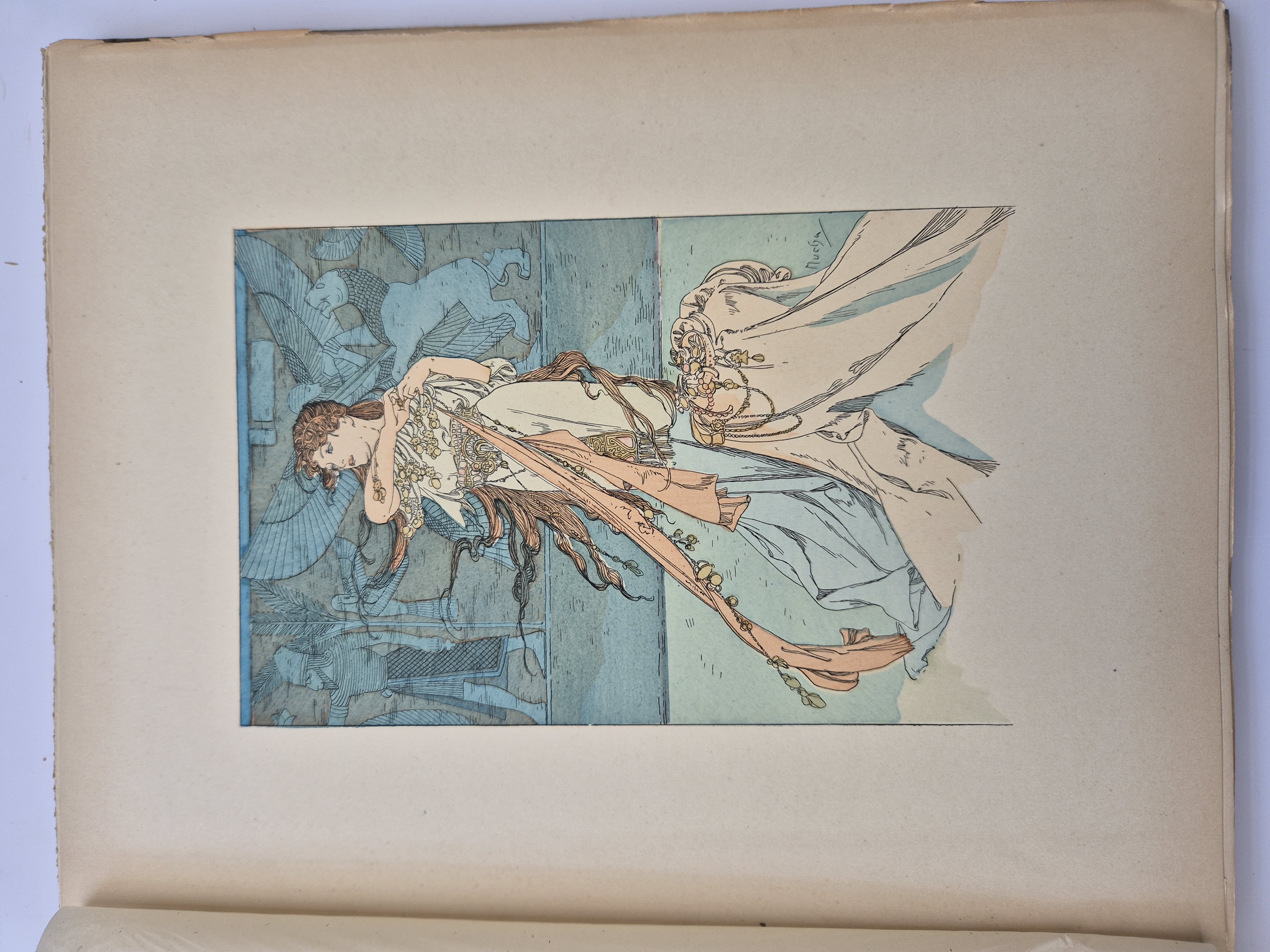 Rama: Poème dramatique en trois Actes (1898) – Illustrated by Alphonse Mucha