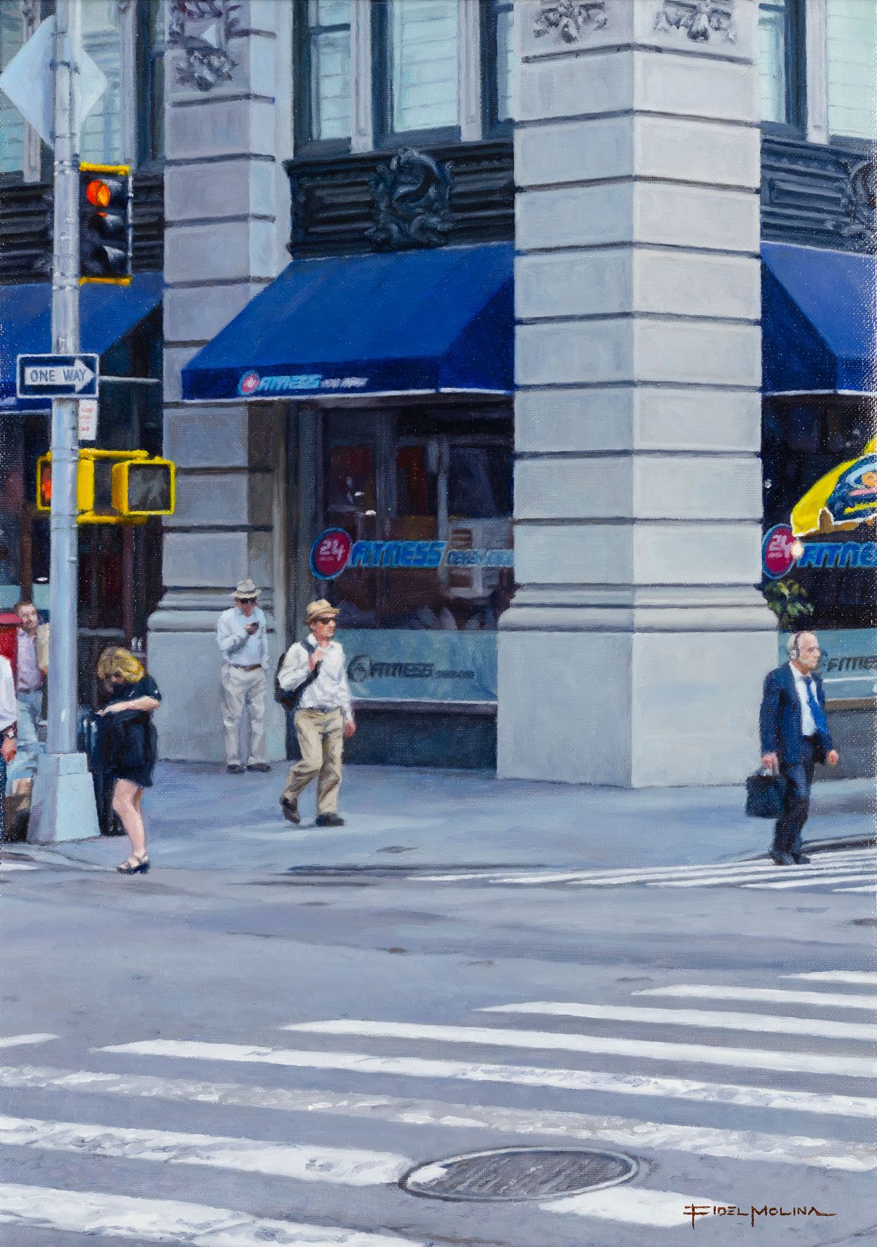 Esquina De La Quinta Avenida Y La Calle 23 by Fidel Molina, 2021
