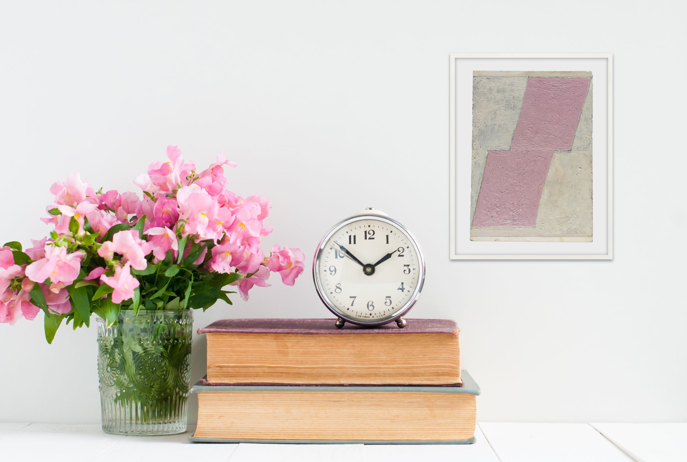 Artwork by Fieroza Doorsen, Untitled 2010, Made of Oil on postcard 