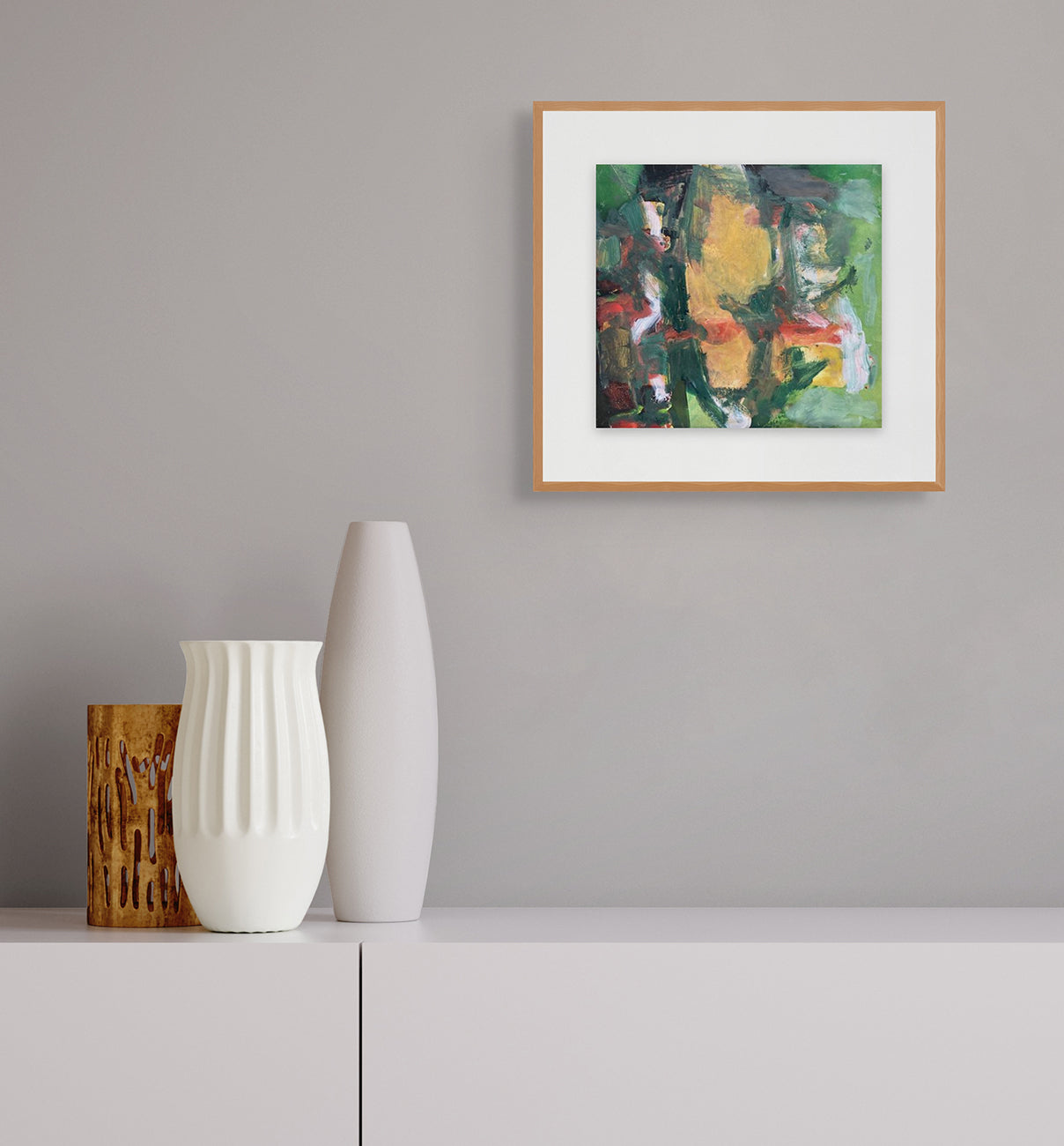 Artwork by Fieroza Doorsen, Untitled 2310, Made of Oil on paper 