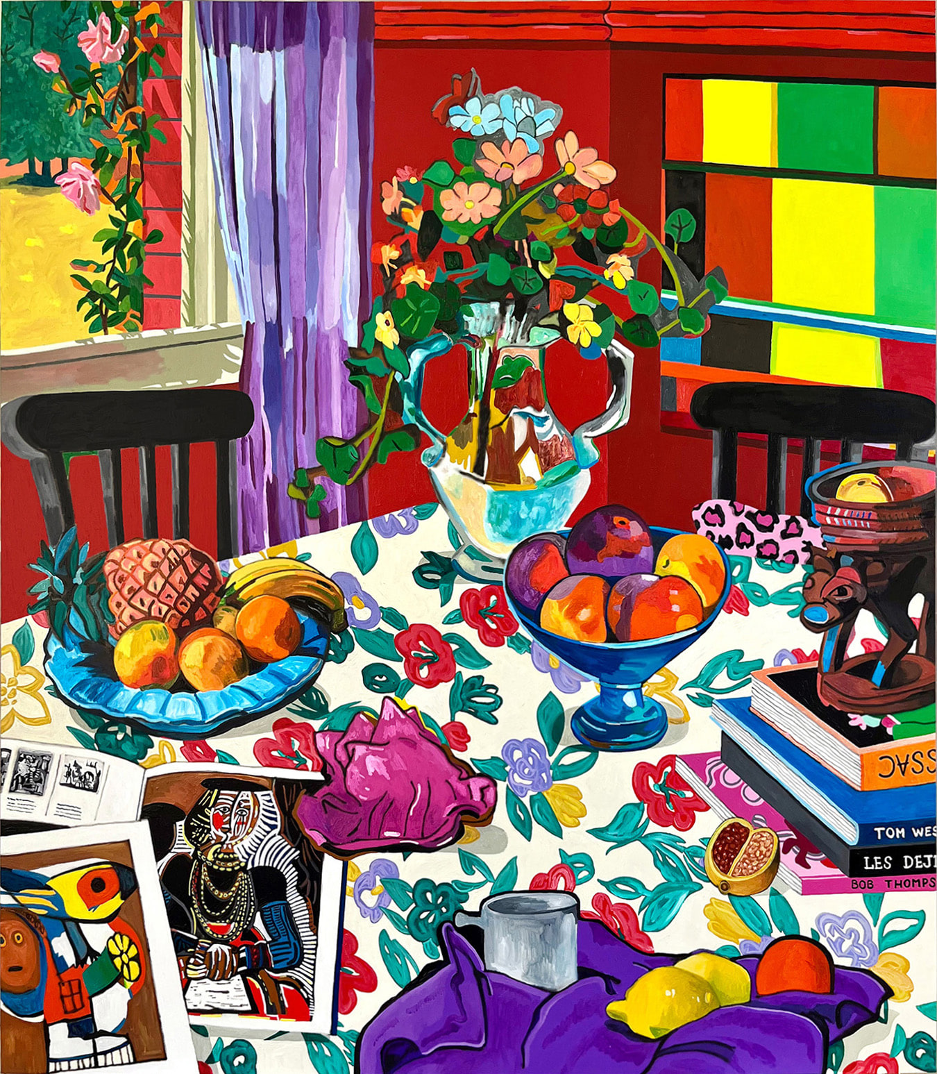 Red Still-Life by Florent Stosskopf, 2025