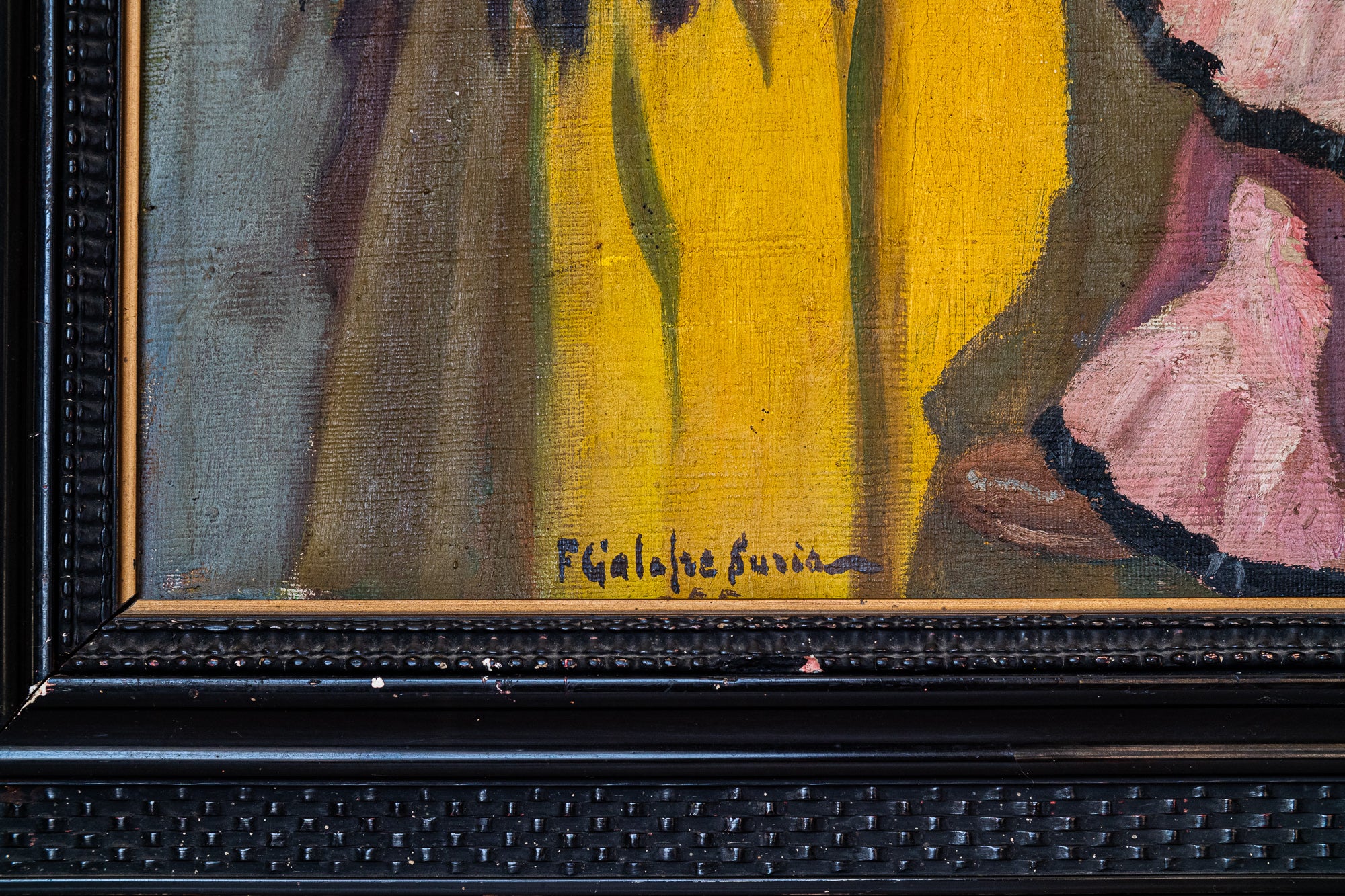 Artwork by Francisco Galofré Suris, Ladys Chatting, Made of Oil on canvas 