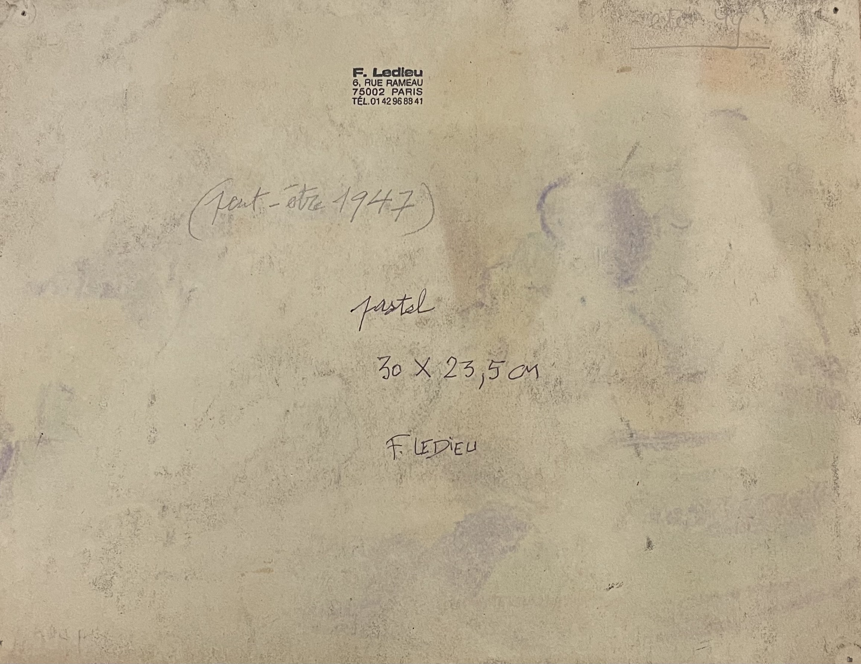 A piece of paper with writing on it. 
