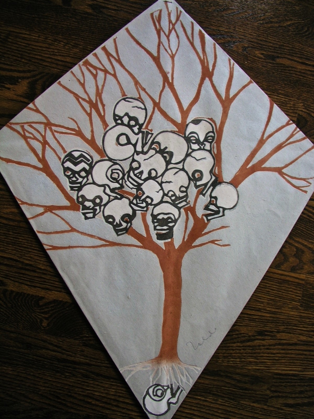 Arbol calavera by Francisco Toledo, 2010
