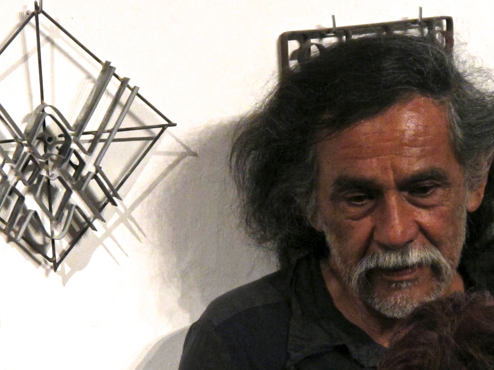 A drawing of a crocodile on a piece of paper.