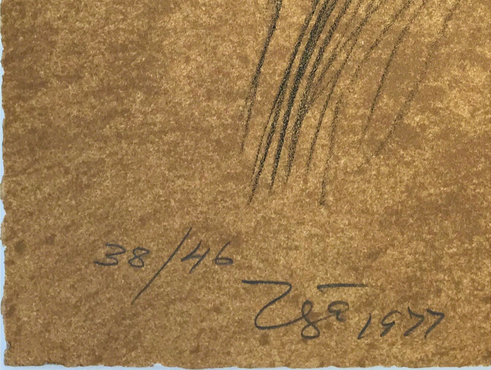 Artwork by Francisco Zuñiga, LA CALERA, Made of Lithograph 