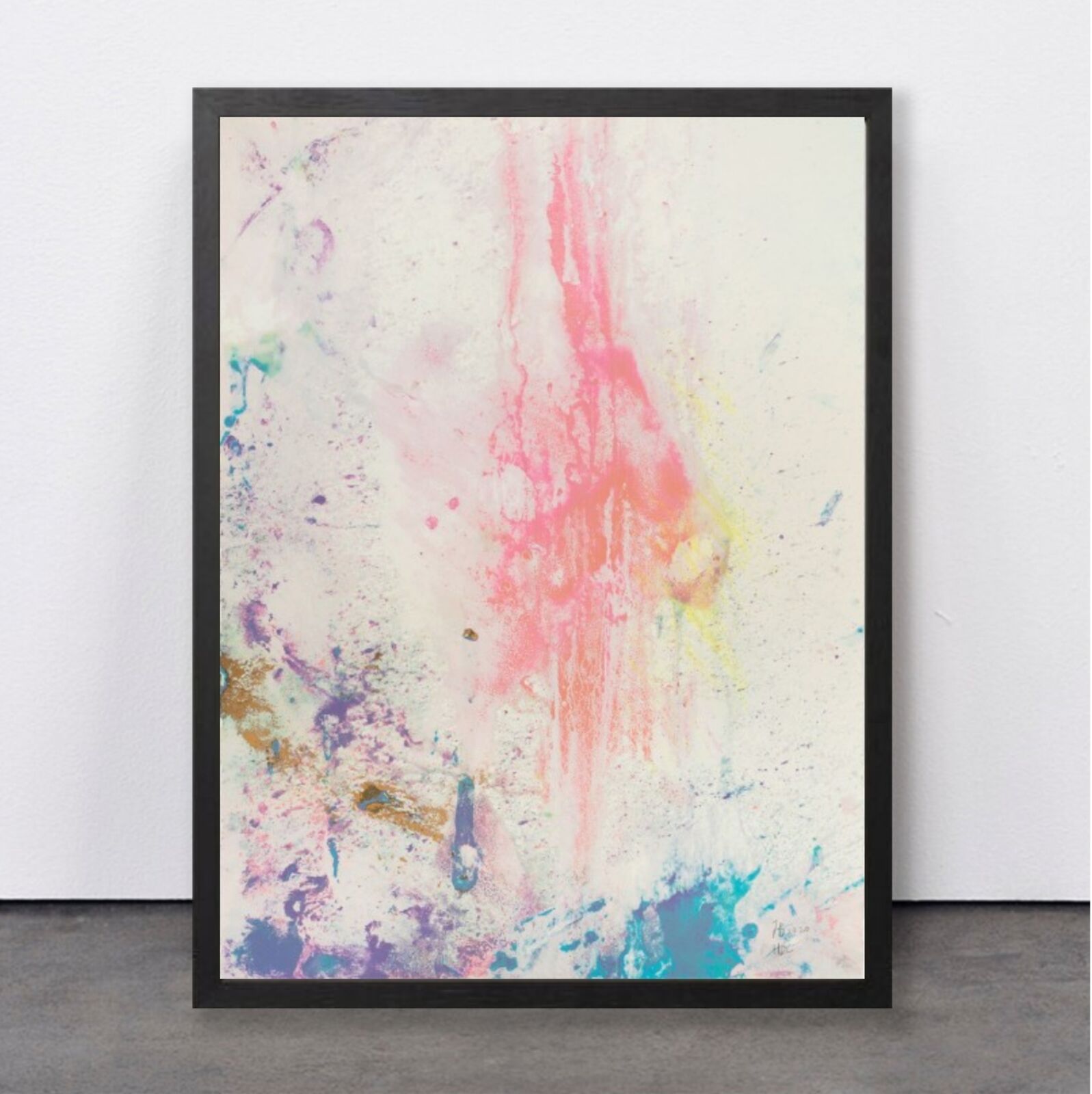 As If Eleven by Frank Bowling, 2020