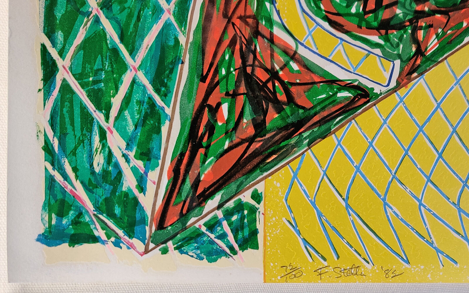 Artwork by Frank Stella, SHARDS V, Made of Offset Lithograph & Screenprint In Colors 