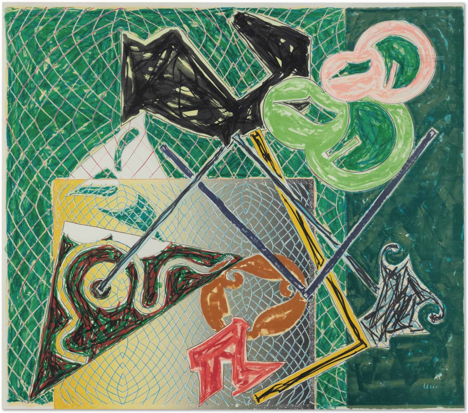 SHARDS V by Frank Stella, 1982