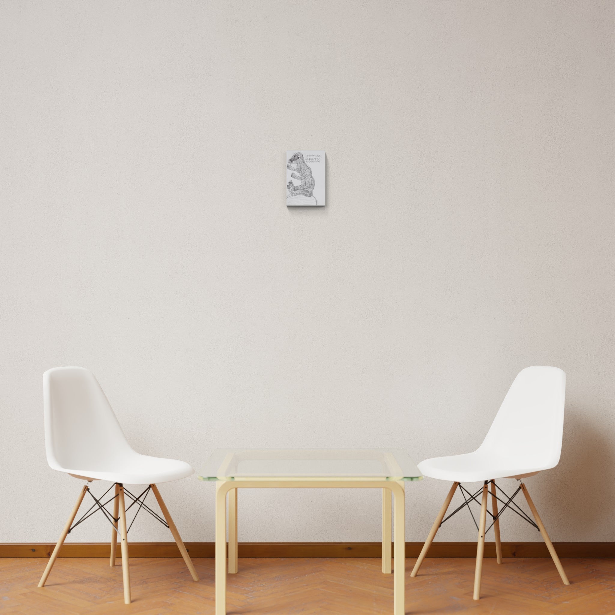 Artwork by Franz Kamlander, Bear, Made of Pencil, coloured pencil 