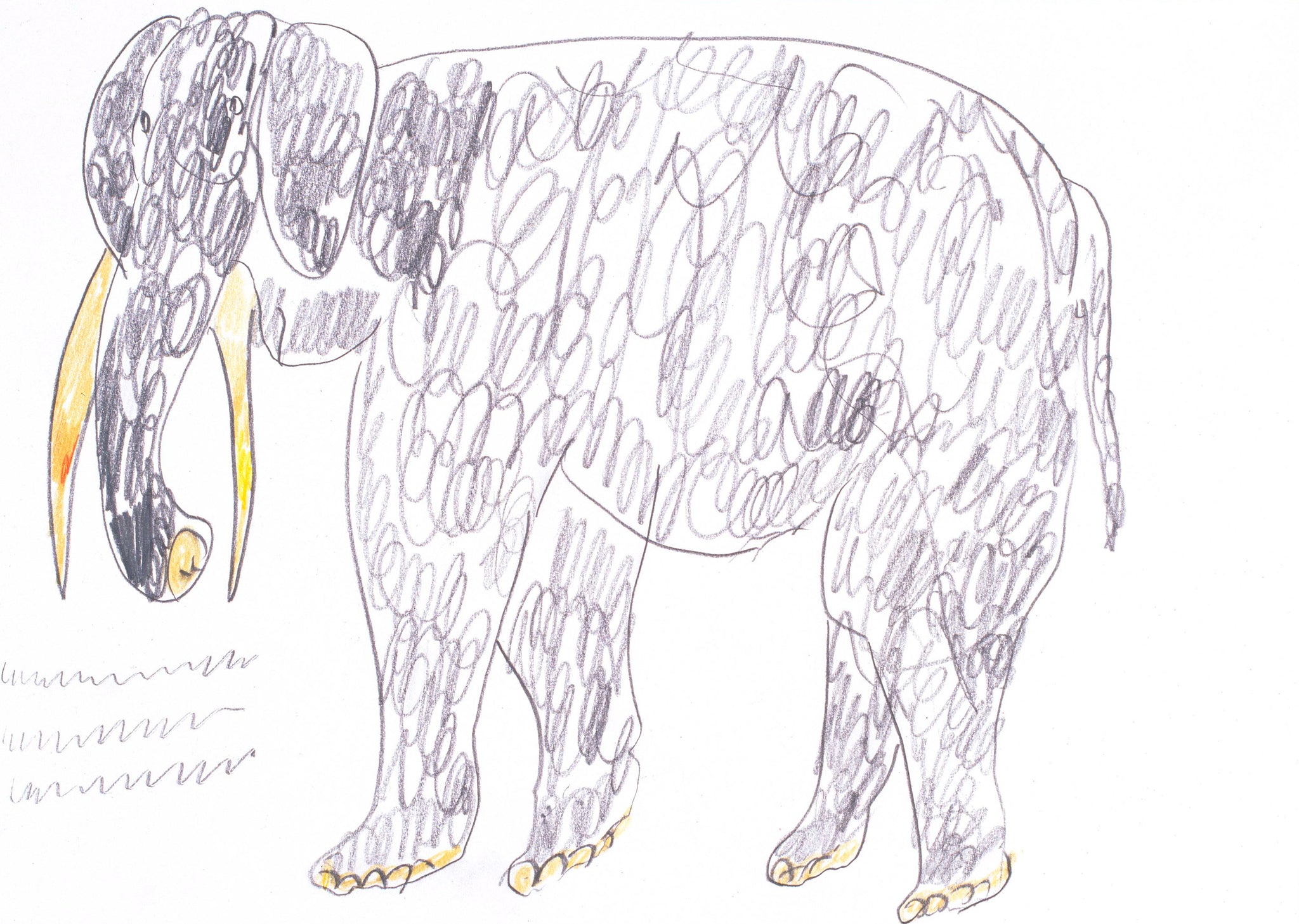 Elephant by Franz Kamlander, 1994