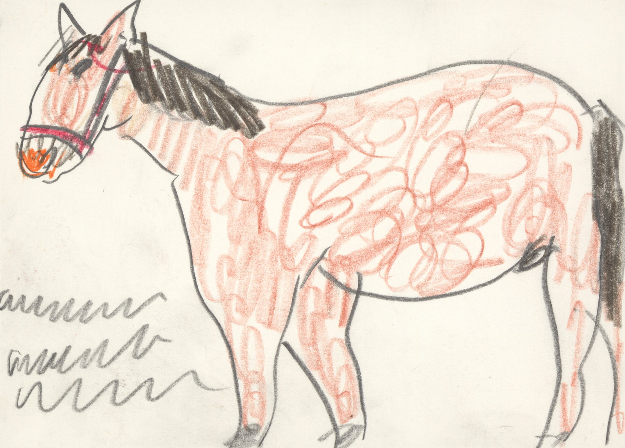 Horse by Franz Kamlander, 1990