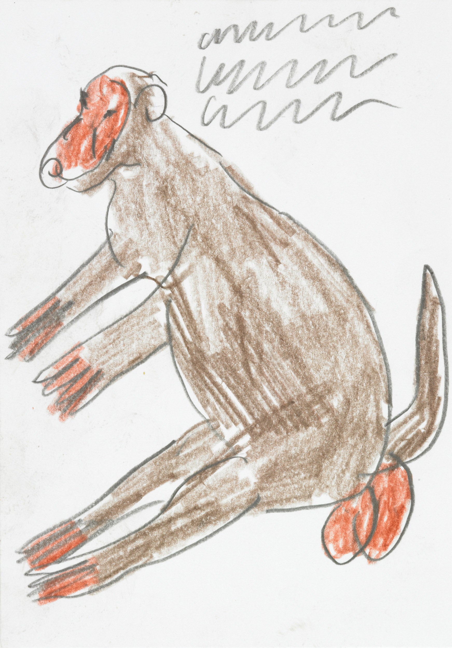 Monkey by Franz Kamlander, 1994