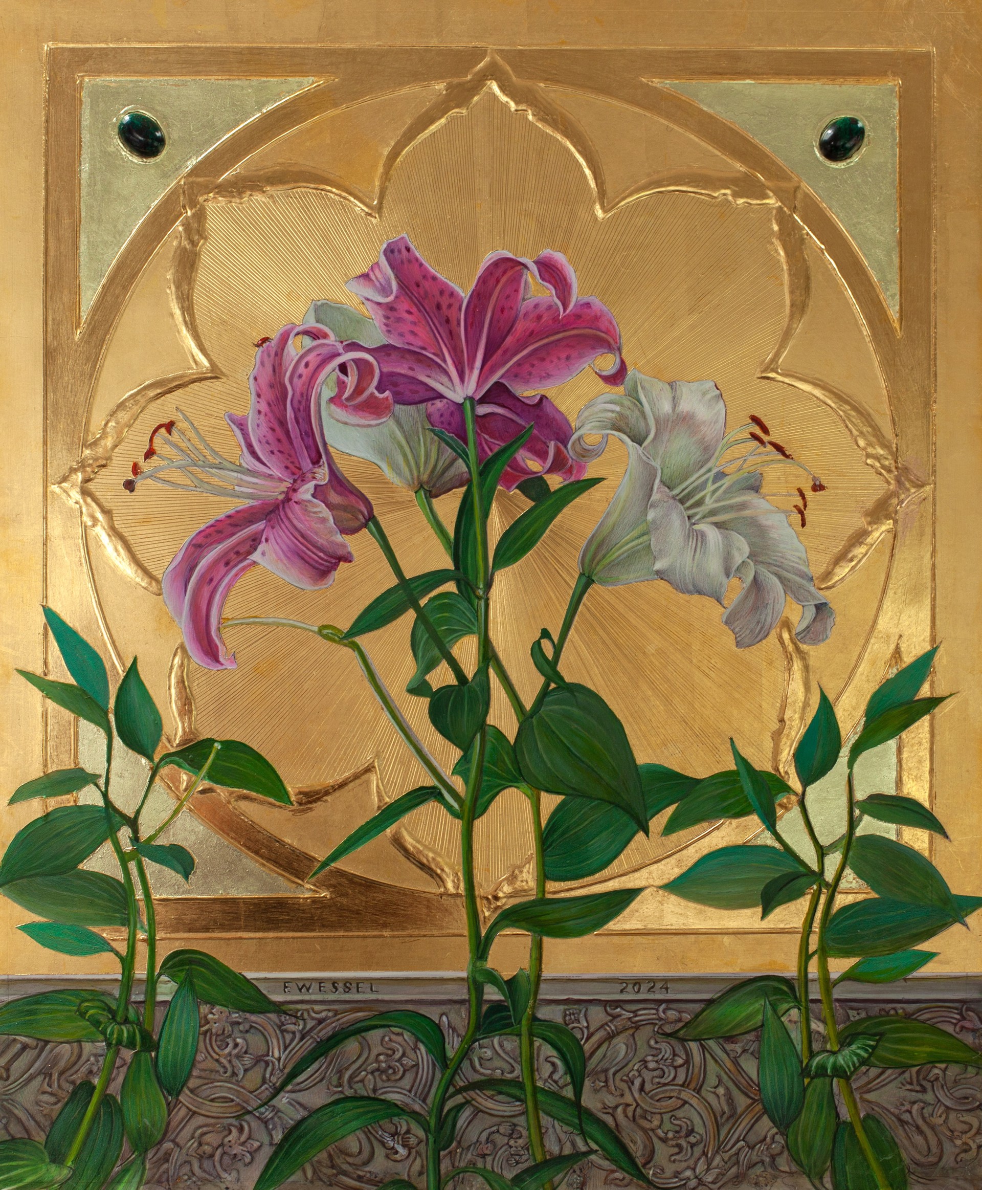 Four Lilies