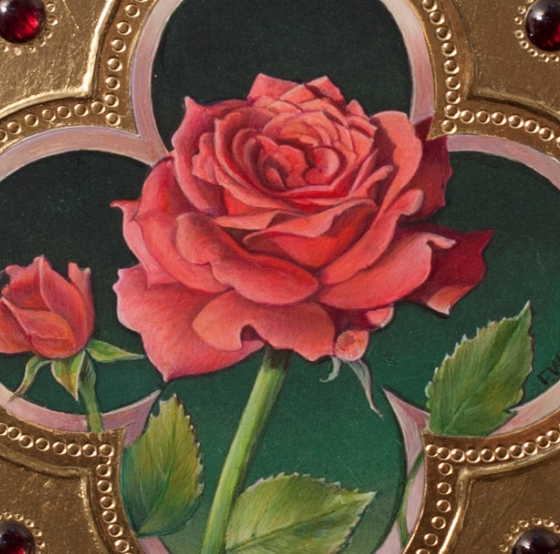 Pink Rose Icon