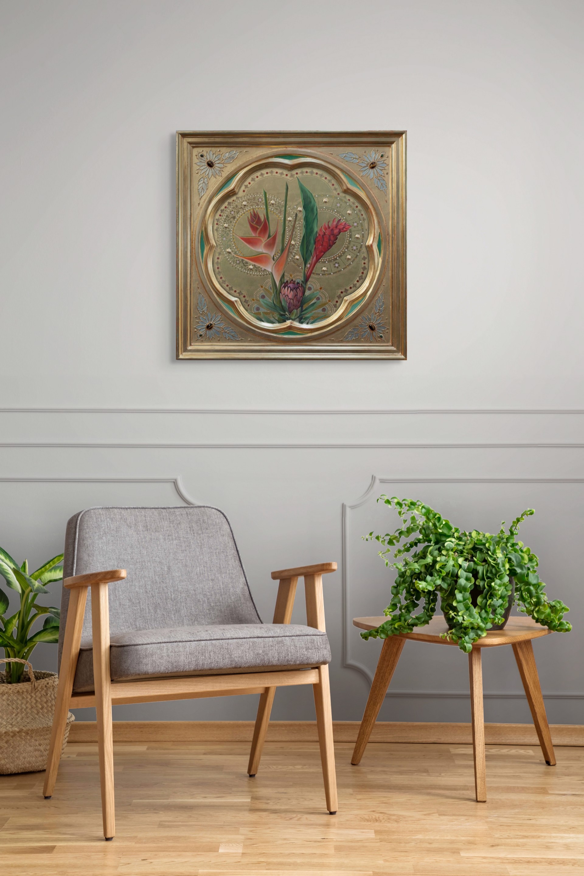 Sienese Icon (Tropical Trinity)